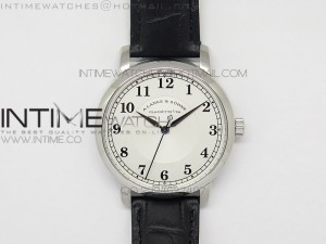 Classic Regulator MK Best Edition SS White Dial Number Markers on Black Leather Strap A88275